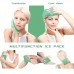 Arctic garden Therapeutic cold therapy packs Gel Ice Pack for Pain Relief - Reusable Hot and Cold Compress - Flexible Therapy for Sports Injuries, Toothache 2pcs