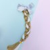 Goday New Bow Hair Braid Hair Accessories Queen Hair Comb Hair Accessories Princess Hair Braid