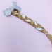 Goday New Bow Hair Braid Hair Accessories Queen Hair Comb Hair Accessories Princess Hair Braid