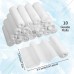 Inour Surgical bandages 10-Pack Premium Polyester Gauze Rolls - Stretchable, Breathable, Absorbent Elastic Bandages for Emergency Wound Care, First Aid, and Surgery After-Care, 4.9 Yards Each