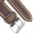 Ourelf Hand-made leather strap for the first layer adapts to A strap 49MM retro thick male leather.