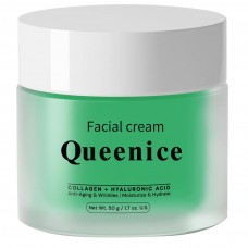 Queenice Facial cream Retinol Moisturizer Face Cream Anti-Wrinkles Anti Aging Collagen Cream Moisturizing Cream for Women & Men, Neck Wrinkles Reducer