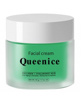 Queenice Facial cream Retinol Moisturizer Face Cream Anti-Wrinkles Anti Aging Collagen Cream Moisturizing Cream for Women & Men, Neck Wrinkles Reducer