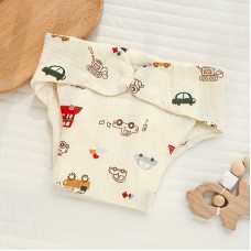 Superant Baby diapers Soft Cotton Baby Diapers with Adorable Patterns for 0-3 Year Olds