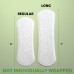 Wild Fairy Sanitary towels 2 pack Liners Long nscented Light Absorbency 96 Count