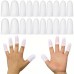 Zero queen Finger guards for medical purposes 10Pcs Gel Finger Cots With Air Holes, Finger Protectors For Fingertips, Breathable Finger Covers, Finger Caps Gloves For Finger Protection