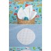 Air ant Breast-nursing pads 12Pcs(6 Pairs) 3 Layers Cotton Reusable Breast Pads Nursing Waterproof Organic Plain Washable Pad Baby Breastfeeding Accessory