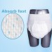 Axe shark Baby diapers Disposable Adult Diaper 3PCS Trial Pack Elderly Pants Breathable Nappies Waterproof Plus Leakproof Nappy No Reused