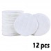 Air ant Breast-nursing pads 12Pcs(6 Pairs) 3 Layers Cotton Reusable Breast Pads Nursing Waterproof Organic Plain Washable Pad Baby Breastfeeding Accessory