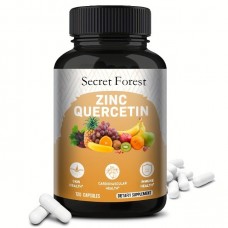 Secret Forest Vitamin supplements Dietary Supplement With Black Elderberry, Bromelain, Vitamin C, 120 Capsules