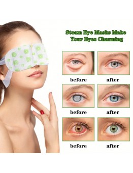 Green Canyon Eye compresses Herbal Steam Eye Mask Relieves Eye Fatigue Eye Discomfort Herbal Essence Hot Pack Eye Mask