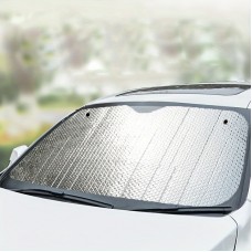 Arrowking Automotive windshield shade screens Car Windshield Sun Shade - Reflective PP Material Sunshades for Front Window - UV Protection, Heat Blocker, Sunlight Shield for Auto Interior 