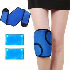 Treeking Therapeutic cold therapy packs Knee Ice Pack Cold Gel Pad Therapy Cold Pack Waist Tummy Belt Elastic Ice Pack With Ice Gel Bag 1pc