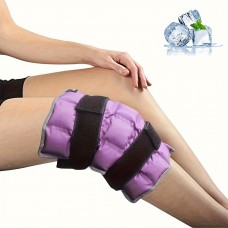 Arctic garden Therapeutic cold therapy packs 1pc Knee Ice Pack Wrap, Gel Ice Packs For Knee Injuries Reusable, Hot Cold Compress Therapy For Arthritis, Meniscus Tear And ACL, Knee Cold Packs, Purple