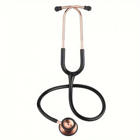 Onlystar Stethoscopes Professional Single-Sided Stethoscope with Zinc Chestpiece, Soft Earplugs, Medical PVC Tube - Deluxe Acoustic Stethoscope for Doctors, Nurses, and Student