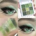 Queenice Eye-shadow Eyeshadow Palette - Light Green, Matte & Shimmer Finishes, Long-Lasting, Waterproof & Sweatproof for Vibrant Eye Makeup