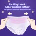 The day Menstrual underwear 2pcs Super Soft Non-Woven Period Underwear: Skin-Friendly Panty Shaped Sanitary Napkins for Night