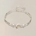  Timenote Crushed ice star moon cool feeling bracelet women's light luxury niche exquisite high-level sense of simplicity personality versatile bracelet