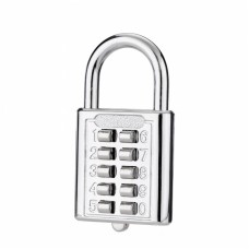 Uknow Pushbutton lock zinc alloy combination padlock luggage combination locks