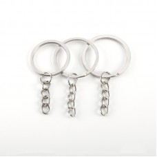 Ourelf Metal key ring key chain spot doll doll jewelry chain bag pendant key ring chain 3pcs