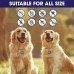 Powerspace Antiparasitic collars for animals Tick Repeller For Pets - Mosquito Repellent - Bug Repellent - Insect Repellent Flea And Tick Prevention For Cats & Dogs