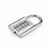 Uknow Pushbutton lock zinc alloy combination padlock luggage combination locks