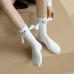 Airhare Pairs Unisex Adorable Holding Hands Crew Socks, Comfy Breathable Casual Thermal Socks, Winter & Autumn