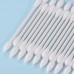 Moon say Cotton sticks for medical purposes 100-Pack Hypoallergenic Cotton Swabs with Paper Sticks, Dual-Tipped with Pointed & Rounded Ends for Ear Cleaning, Makeup Application, Pet Care, Medical Use - Ideal for Home, Travel, & Events