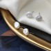 Seaday Pearl earrings commuter models natural freshwater baroque earrings 6-7mm through the body silver pin 4pcs