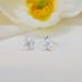 Ourelf Sterling Ear studs silver gardenia earrings female niche design sense flowers Mori girls summer ear earrings earrings 2pcs