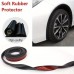 Oktree Automotive wheel seals Vinyl Rubber Seal Strip Car Leaf Board Wheel Eyebrow Protect Trim Anti Wear