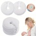 treeday Breast-nursing pads 12pcs Reusable Thickened Pure Cotton Edge Banding Three-layer Cotton Yarn Anti-overflow Breast Pad, Washable Cotton Pad, Breast Pad