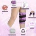 Arctic garden Therapeutic cold therapy packs 1pc Knee Ice Pack Wrap, Gel Ice Packs For Knee Injuries Reusable, Hot Cold Compress Therapy For Arthritis, Meniscus Tear And ACL, Knee Cold Packs, Purple