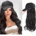 Gome Wig female duck tongue cap simulation long hair big wave one Europe and the United States fashion hat wig cap