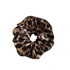 Pretty sea  Leopard Print Hair Bands Satin New Niche Design Temperament Premium Hair Bands