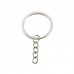 Ourelf Metal key ring key chain spot doll doll jewelry chain bag pendant key ring chain 3pcs