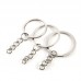 Ourelf Metal key ring key chain spot doll doll jewelry chain bag pendant key ring chain 3pcs