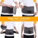 Agetree Neck Massager Wireless Lumbar Support Belt with Dual Infrared Heat & Vibration Massage - USB Rechargeable, Adjustable Temperature, Comfort Fit Neoprene Waist Brace for Pain Relief