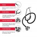 Superwhale Stethoscopes Professional Double-Headed Stethoscope for Doctors, Nurses, Students & Kids - Perfect for Cardiology & Pediatrics