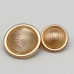 Thewe Simple upscale small perfume round hand-sewn metal buttons women's blouse shirt buttons sweater coat coat decorative buttons 20pcs