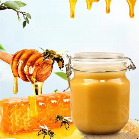 Queentree Honey loquat honey canned natural mature honey sweet earth honey for adults and children 690g