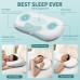 Onever Pillows Memory Foam Cervical Pillow for Pain Relief & Improved Sleep - Orthopedic Contour Design with Breathable Cooling Cover, Machine Washable, Ideal for Neck Support, Pillow for Neck Pain