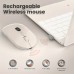 Arrow cat Computer mouse Wireless Lightweight Mouse With Battery Display 2.4G Slim Portable Laptop Wireless Mouse Rechargeable Cordless Silent Click Computer Mouse Up To 1600 DPI For PC Mac Macbook Office