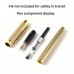 JingHan Pens Business Metal Pen, Iridium Tip Medium Size 0.5mm, Best Pen For Men And Women, Office School Students, With Ink Converter, Without Ink, Suitable For 3.4 Caliber Ink Tank