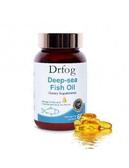 Drfog Edible fish oils for medical purposes Deep-sea Fish Oil Softgel Contains Concentrated Deep-sea Fish Oil, Vitamin E Oil, Purified Water, Gelatin, Glycerin